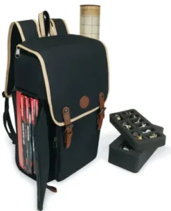 ENHANCE - Dungeons and Dragons Stylish RPG Travel Backpack Designer Edition: Black