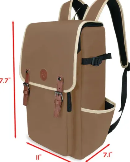 ENHANCE Dungeons and Dragons Stylish RPG Travel Backpack Designer Edition: Tan