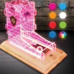 ENHANCE - LED Dice Tower with Dice Set: Clear