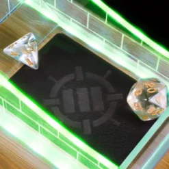 ENHANCE - LED Dice Tower with Dice Set: Clear