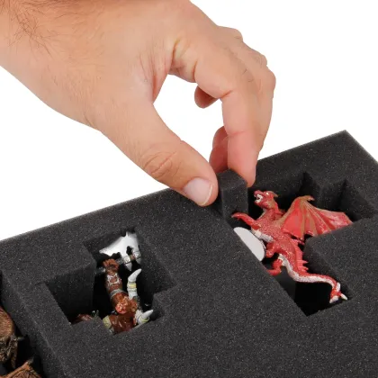 ENHANCE - Miniature Figure Satchel: Black