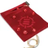 ENHANCE Roll on a Scroll - Dice Rolling Mat & Acrylic Dice Set: Red