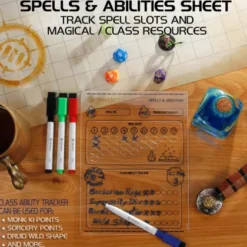 ENHANCE - RPG Acrylic Character Sheet Set