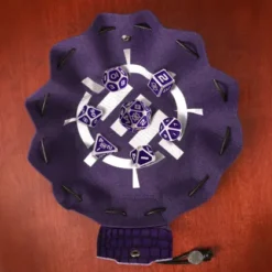 ENHANCE - RPG Metal Dice Set Collectors Edition: Purple (7-delig)
