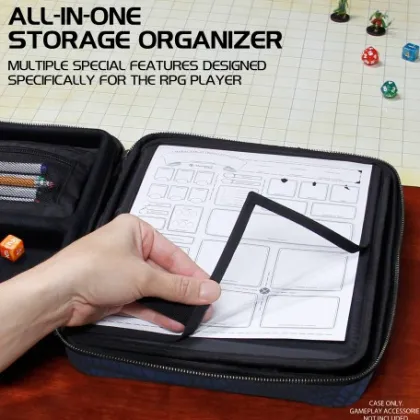 ENHANCE - RPG Organizer Case Collector's Edition: Blue