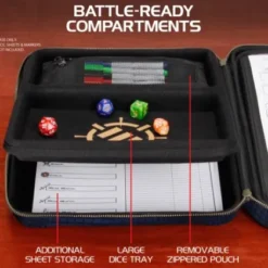 ENHANCE - RPG Organizer Case Collector's Edition: Blue
