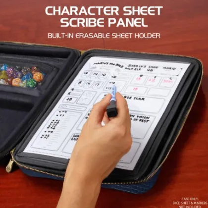 ENHANCE - RPG Organizer Case Collector's Edition: Blue