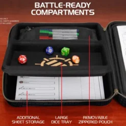 ENHANCE - RPG Organizer Case Collector's Edition: Black