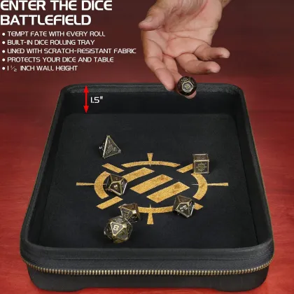 ENHANCE - RPG Organizer Case & XL Rolling Tray