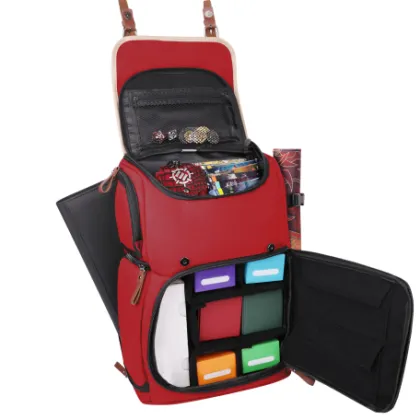 ENHANCE - Trading Card Full-Size Backpack Designer Edition: Red