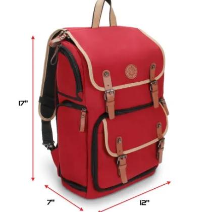 ENHANCE - Trading Card Full-Size Backpack Designer Edition: Red