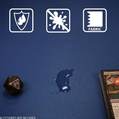 ENHANCE - XXL Faux Leather Playmat: Blue