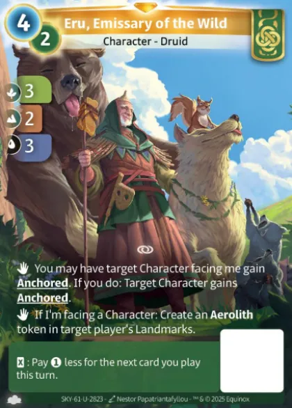 Eru, Emissary of the Wild (U-2823) - skybound unique