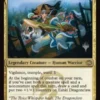 Eshki Dragonclaw (foil) - Tarkir: Dragonstorm Planeswalker Stamped