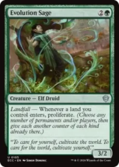 Evolution Sage - Lorwyn Eclipsed Commander