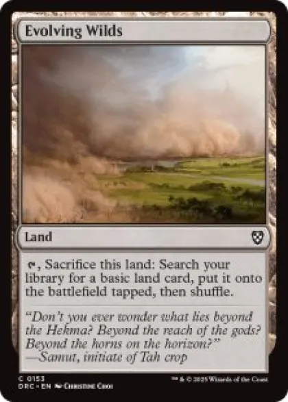 Evolving Wilds (#153) - Aetherdrift Commander