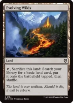 Evolving Wilds (#154) - Aetherdrift Commander