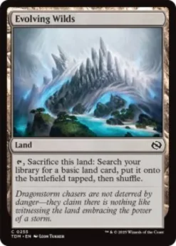 Evolving Wilds (foil) - Tarkir: Dragonstorm