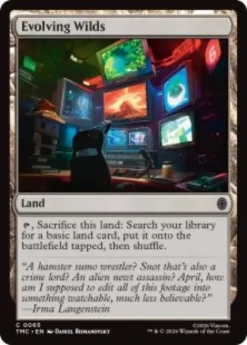 Evolving Wilds (surge foil) - Teenage Mutant Ninja Turtles Eternal-Legal