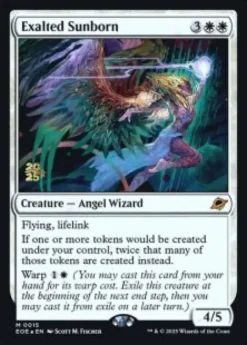 Exalted Sunborn (foil) - Edge of Eternities prerelease Promo's