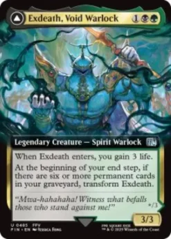 Exdeath, Void Warlock (foil) (extended art) - Final Fantasy Varianten