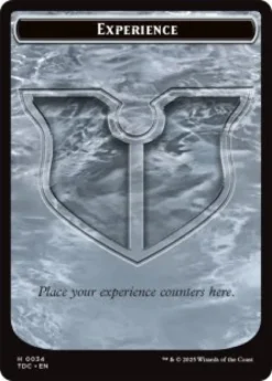 Experience Counter - Tarkir: Dragonstorm Commander