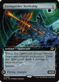 Extinguisher Battleship (extended art) - Edge of Eternities Varianten