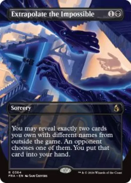 Extrapolate the Impossible (borderless) - Reality Fracture Varianten
