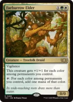 Faeburrow Elder - Tarkir: Dragonstorm Commander