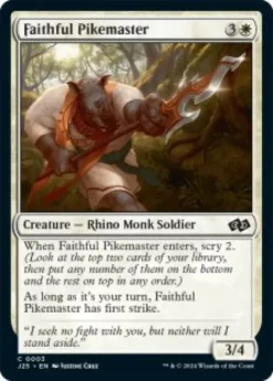 Faithful Pikemaster - Jumpstart 2025