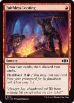 Faithless Looting - Tarkir: Dragonstorm Commander
