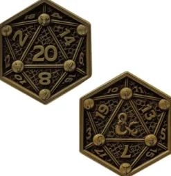 Fanattik Dungeons and Dragons - Class Cards and D20 Flip Coin