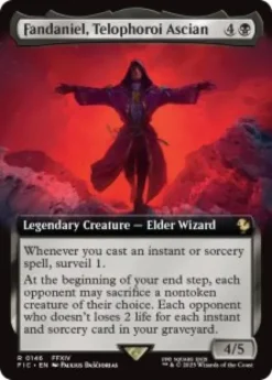 Fandaniel, Telophoroi Ascian (foil) (extended art) - Final Fantasy Commander Varianten