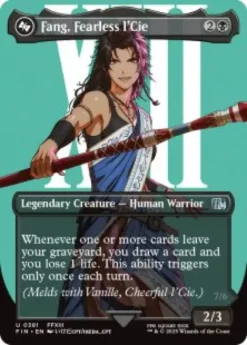 Fang, Fearless l'Cie (#381) (foil) (borderless) - Final Fantasy Varianten