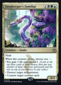 Fangkeeper's Familiar (foil) - Tarkir: Dragonstorm Prerelease Promo's