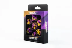 Fanroll - Dice Set Gaymers Pride: Intersex Flag (7-delig)