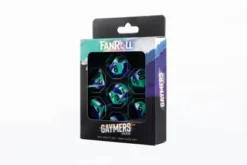 Fanroll - Dice Set Gaymers Pride: Gay Men Flag (7-delig)