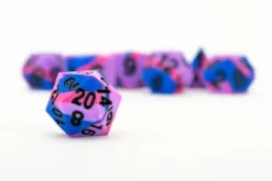 Fanroll - Dice Set Gaymers Pride: Bisexual Flag (7-delig)