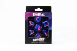 Fanroll - Dice Set Gaymers Pride: Bisexual Flag (7-delig)