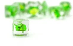 FanRoll Dragon Storm - Inclusion Dice Set: Green Dragon (7-delig)