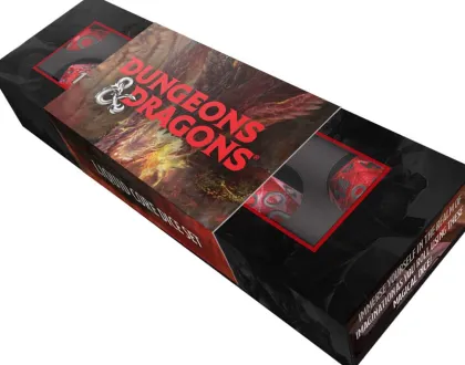 FanRoll Dungeons and Dragons - Dice Set: Liquid Core (7-delig)