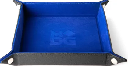 FanRoll - Folding Dice Tray: Velvet Blue