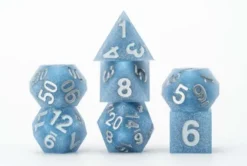FanRoll -Sharp Edge Silicone Dice Set: Glacial Debris(7-delig)
