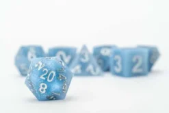 FanRoll -Sharp Edge Silicone Dice Set: Glacial Debris(7-delig)