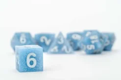 FanRoll -Sharp Edge Silicone Dice Set: Glacial Debris(7-delig)