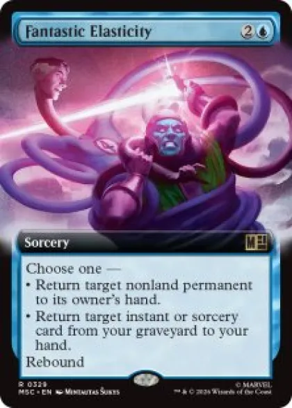 Fantastic Elasticity (extended art) - Marvel Super Heroes Commander Varianten