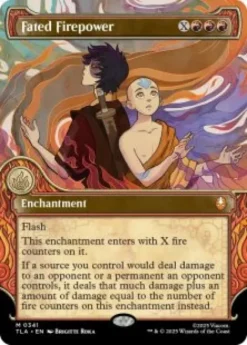 Fated Firepower (foil) (showcase) - Avatar: The Last Airbender Varianten