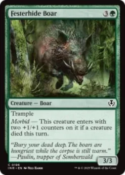 Festerhide Boar - Innistrad Remastered
