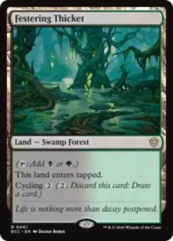 Festering Thicket - Lorwyn Eclipsed Commander
