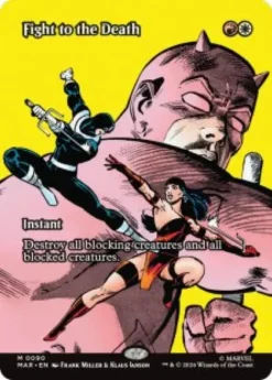 Fight to the Death (#90) (foil) (borderless) - Marvel